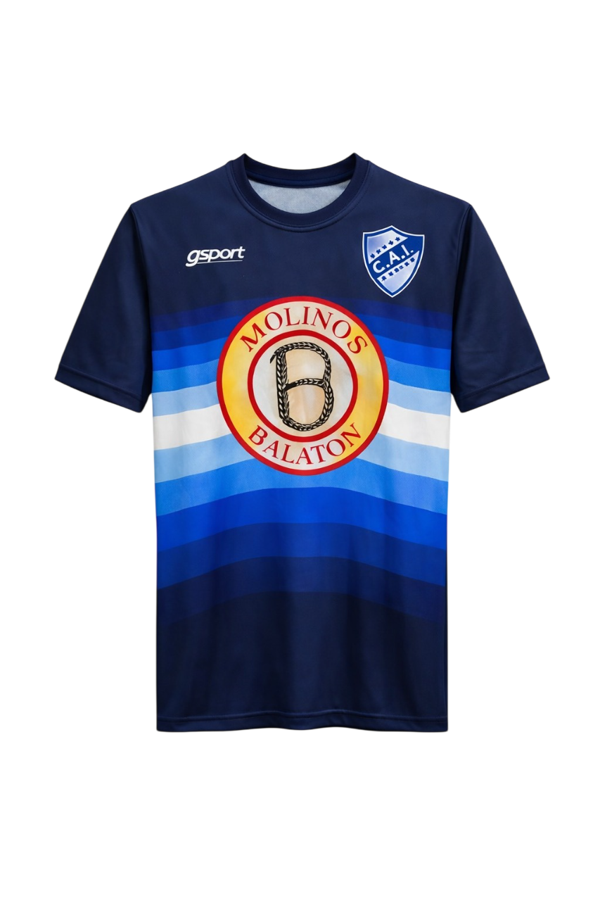 Camiseta Azul Celeste y Blanco - Infantiles